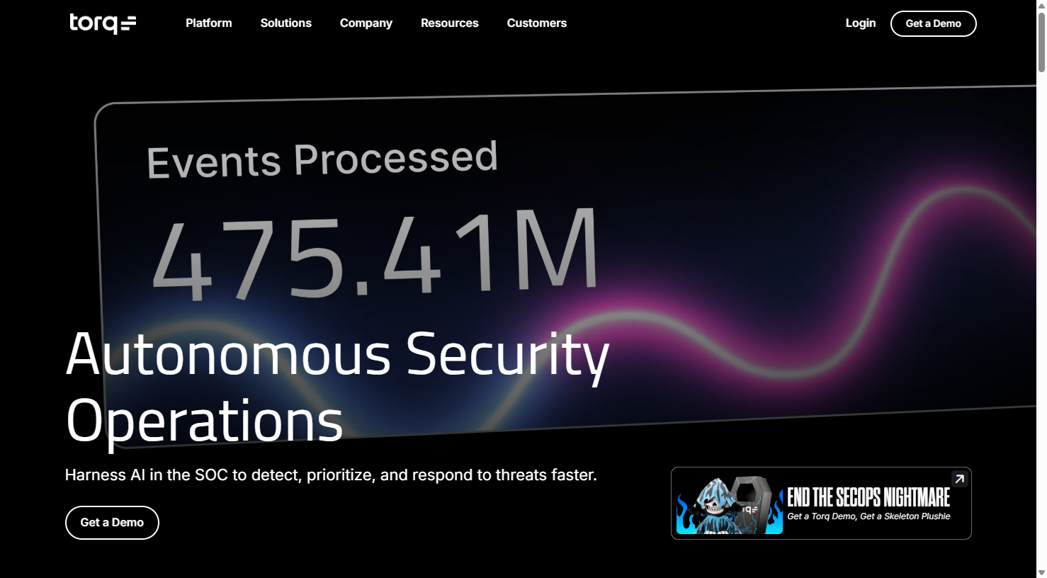 Torq - Autonomous Security Operations with AI-driven automation